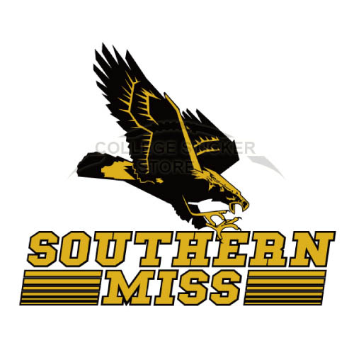 Homemade Southern Miss Golden Eagles Iron-on Transfers (Wall Stickers)NO.6310